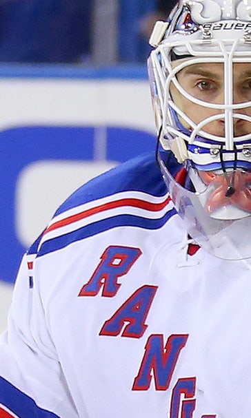 Rangers' Talbot stops 31 shots, blanks Flyers for first win